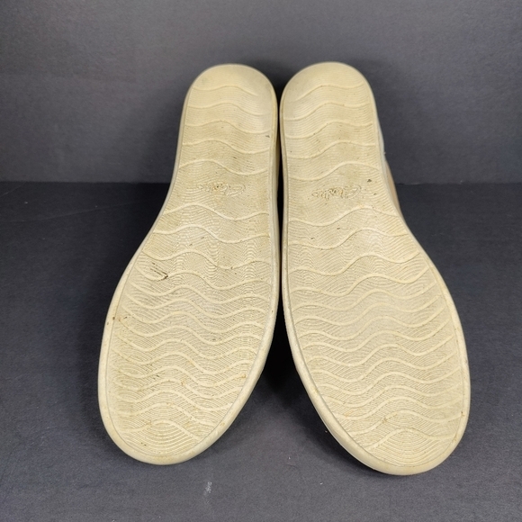 Clarks Leather Unstructured Sneakers Comfort Walking Stylish Women Shoes Size 10 - Picture 11 of 11